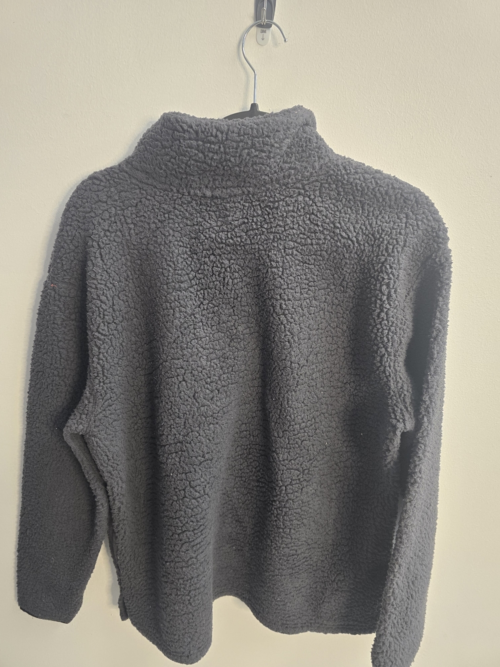 Victoria's Secret Charcoal Sherpa Turtleneck Pullover